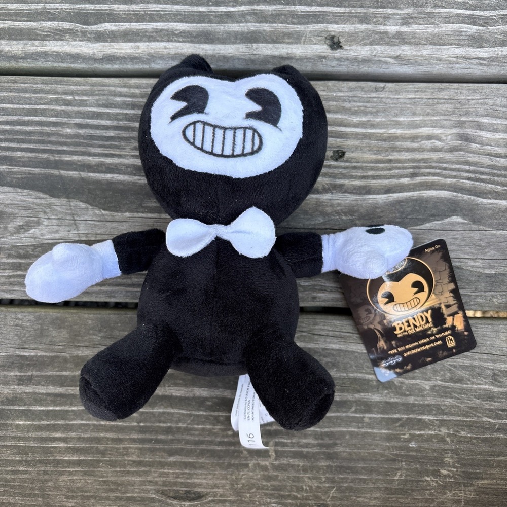 bendy and the ink machine plush Bendy (PhatMojo 2017) with tags